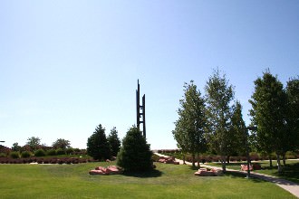 It is just another beautiful day at Nazarene Bible College.