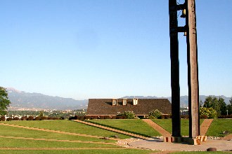 Here is a shot taken early in the morning from Apostles Court on Nazarene Bible College's campus.