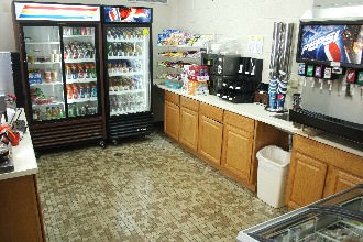 The snackbar offers a variety of affordable snacks in between classes.