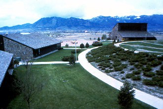 This is a beautiful shot of Cheyenne Mountain taken from the top of Fireside.