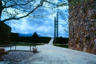 This is a nice shot of the tower taken between Leist and Fireside.