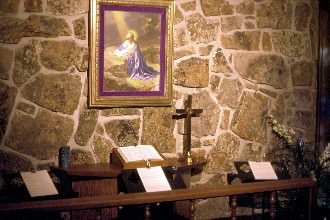Before Strickland was built, Chapel was held in Williamson in the alumni room.