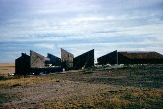 Here are Williamson and Fireside with their walls up and Leist with its roof already on.