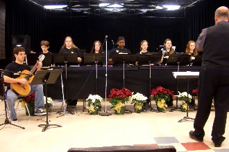 A wonderful recital featuring bells and guitar.