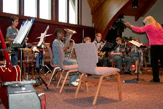Students of all ages with every kind of instrument you can image are trained by talented instructors under the watchful eye of Dr. Steven Grimo.