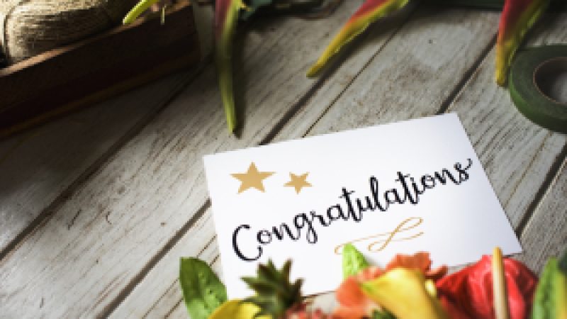 Congratulations!
