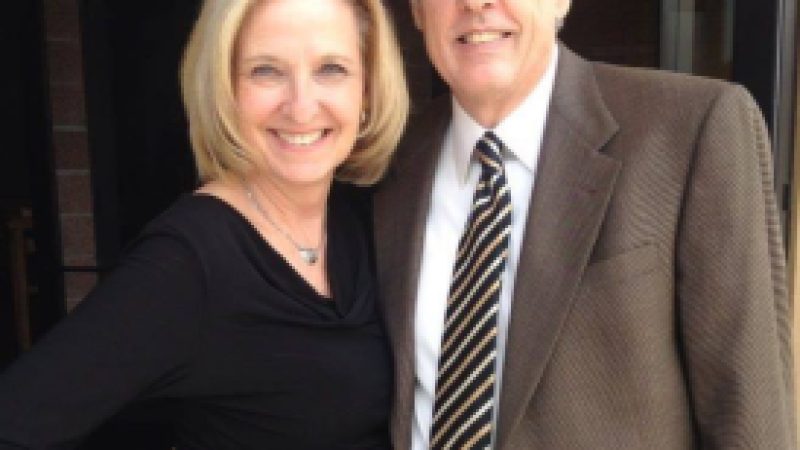 Rev. Doug Pierce with Becky, his wife of 51 years.