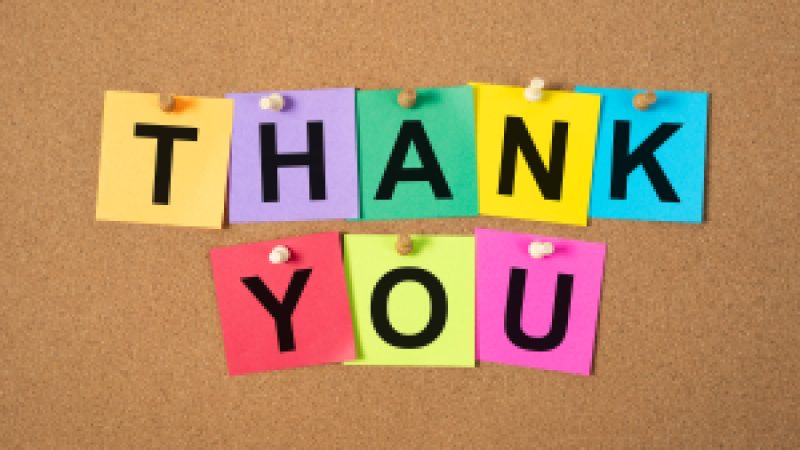 We thank God for you!
